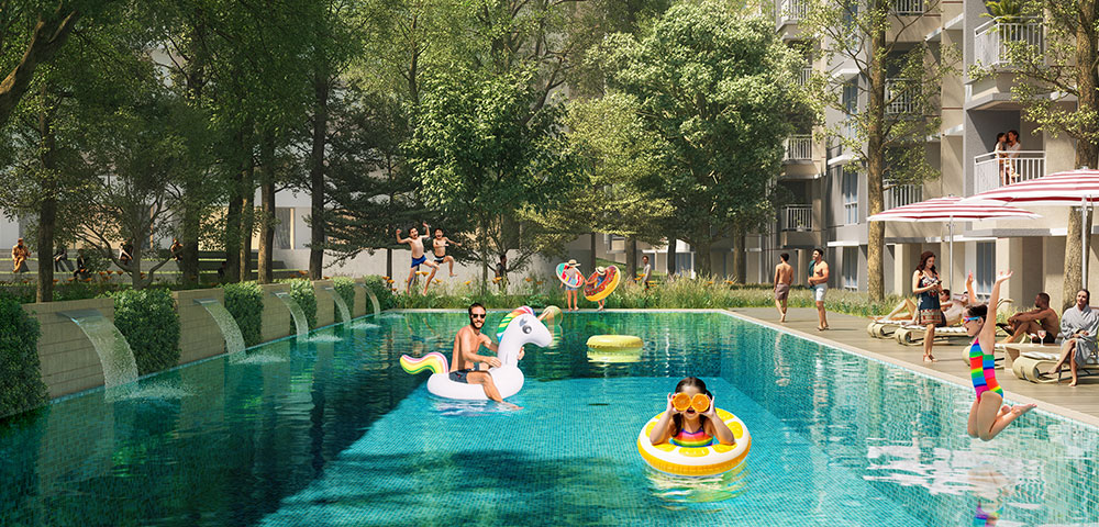Crown Kolshet - Residential Project in Thane with Swimming Pool