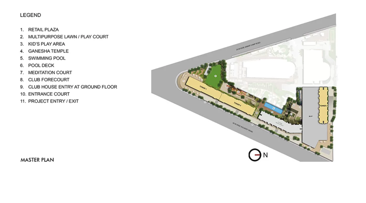 Crown Quality Homes - Residential Project in Thane with Master Plan